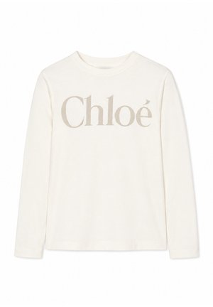 CHLOÉ, T-SHIRT - Maglietta a manica lunga - ivory
