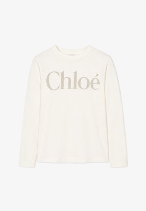 CHLOÉ, T-SHIRT - Maglietta a manica lunga - ivory