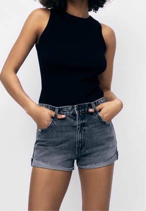 Short en jean - grey