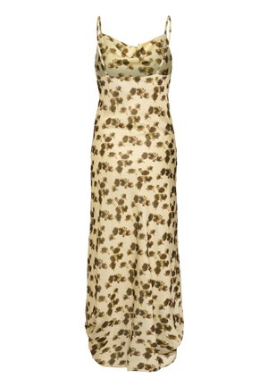 Gestuz, CHERY DRESS - Μάξι φόρεμα - lemon yellow/olive