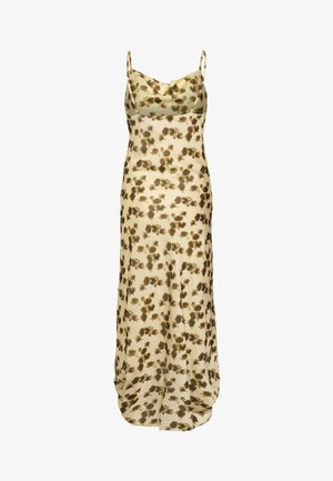 Gestuz, CHERY DRESS - Μάξι φόρεμα - lemon yellow/olive