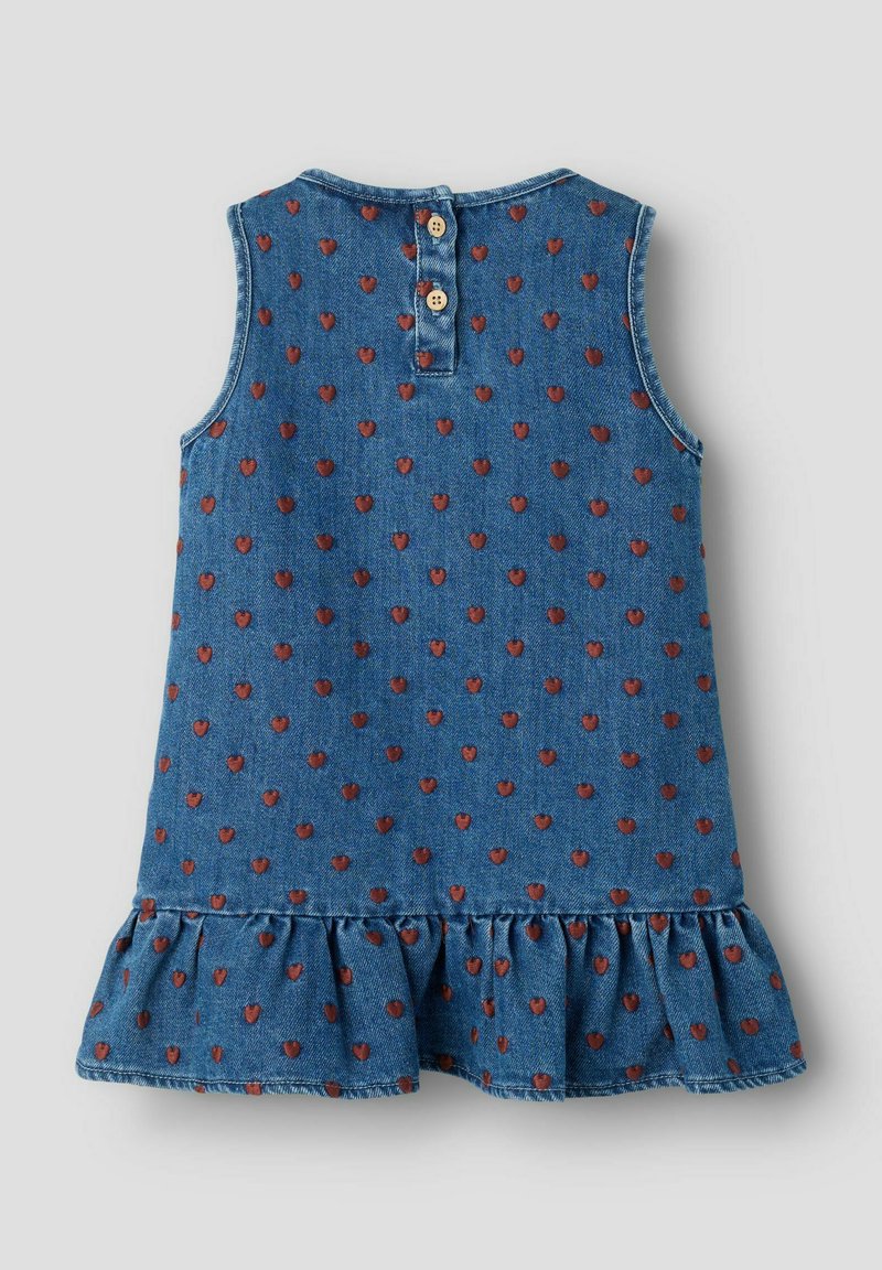 jean atelier denim dress Lil' EMBROIDERED - Vestito di jeans Size:1 | S Mother of the Bride concert26 Strapless denim midi dress Midweight denim fabric