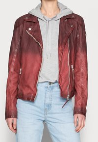 Gipsy by Mauritius Leren jas - dark red