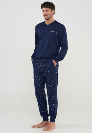 ESTRELLAS SET - Conjunto de pijama - azul marino