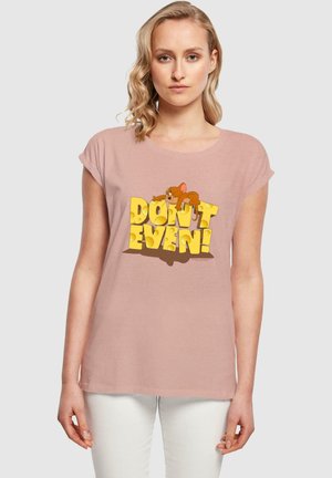 ABSOLUTE CULT TOM AND JERRY-DONT EVEN - T-shirts med print - duskrose