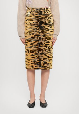 SKIRT - Gonna a tubino - brown