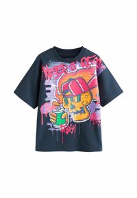 Nem kiválasztott, navy graffiti skull