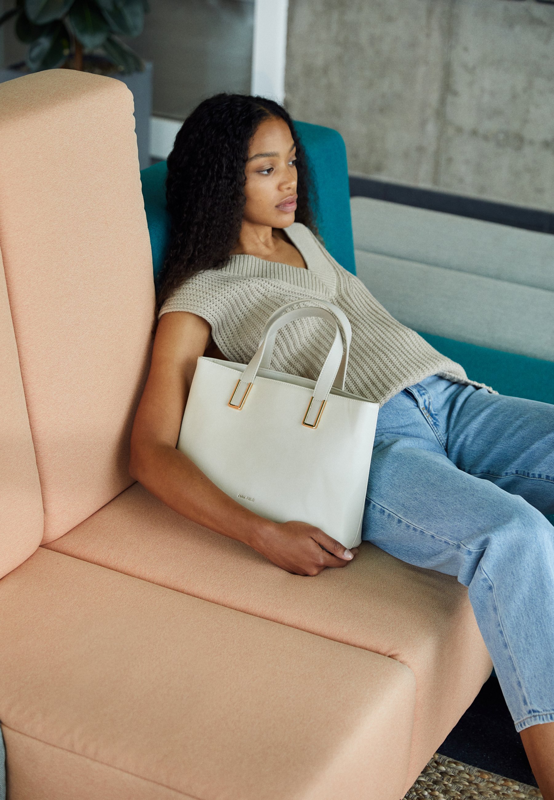 Anna Field Borsa a mano - off-white/avorio - Zalando.it