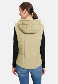 Amber & June Vest - slate green