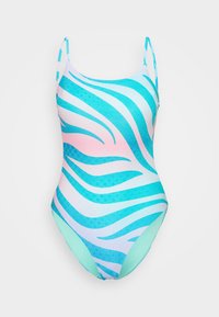Non sélectionné, turquoise/pink