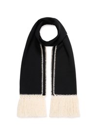 MUSIC - Scarf - nero nero panna