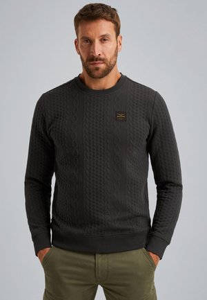 AUS JACQUARD  - Sweatshirt - dark grey