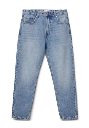Terranova PANTALONE JEANS LUNGO TINTA UNITA - Jeans a sigaretta - blu denim medio