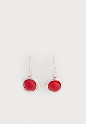 THE AMBER HONEY HOOK EARRINGS - Kõrvarõngad - silver-coloured