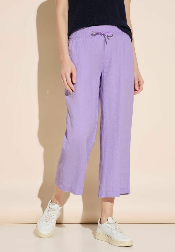 7/8  - Stoffhose - lila