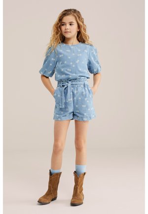 WE Fashion BLUE RIDGE - Bluza - light blue