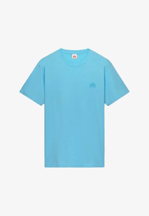 Sundek, M129TEJ78OT T-SHIRT SUNDEK UOMO - T-shirt basic - turchese