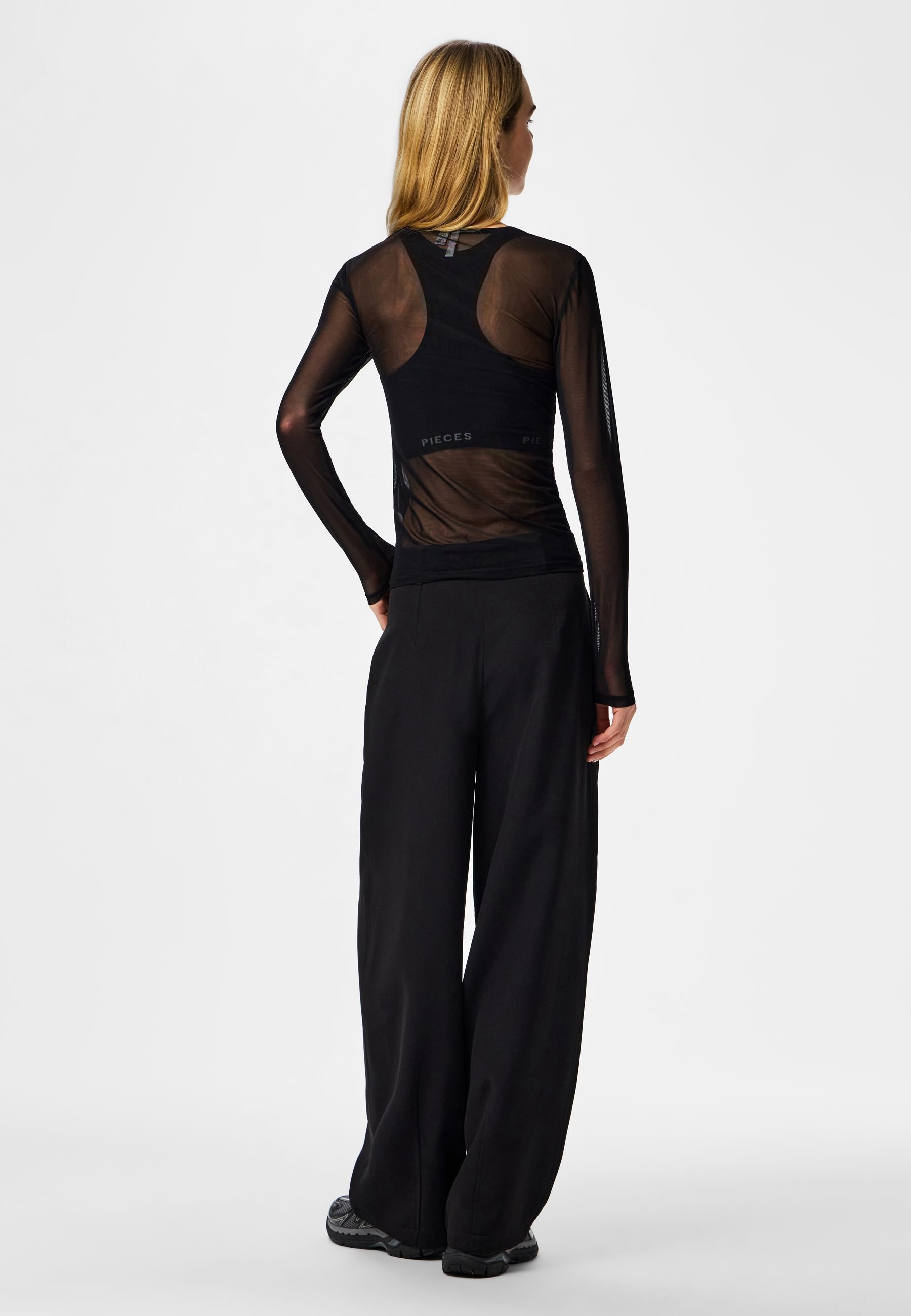 Pieces MIT PCNINNI - Top - black - Zalando.ie