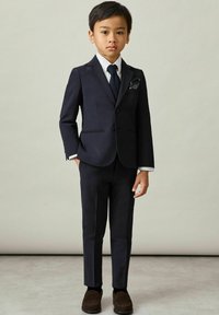 Reiss REISS HOPE WOOL-BLEND SUIT TROUSERS - Öltönynadrág - navy