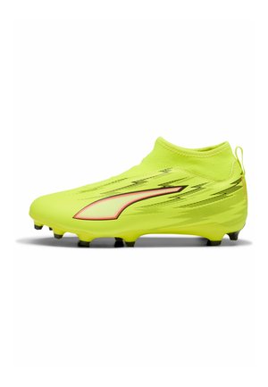ULTRA 6 MATCH+ FG/AG FUSSBALLSCHUHE  - Scarpe da calcio per erba sintetica - yellow alert- black-glowing red-lime squeeze
