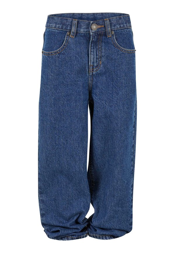 Jeans Straight Leg - mid indigo washed