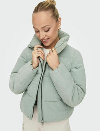 ONLY ONLNEWDOLLY PUFFER   - Winterjas - hellgrün