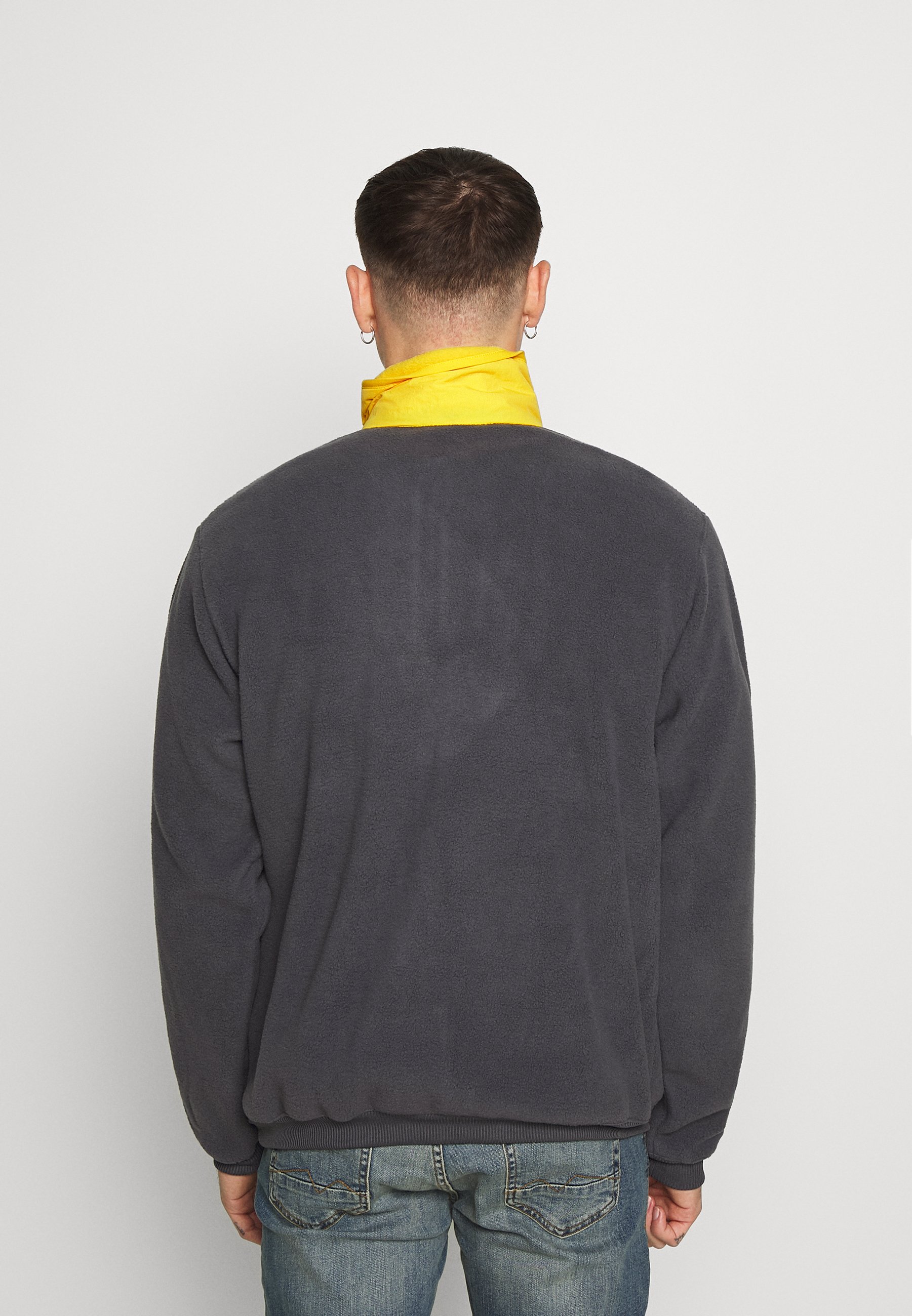 adidas Originals BLOCK Fleecepullover grey Zalando.at adidas Originals BLOCK Fleecepullover grey Zalando.at