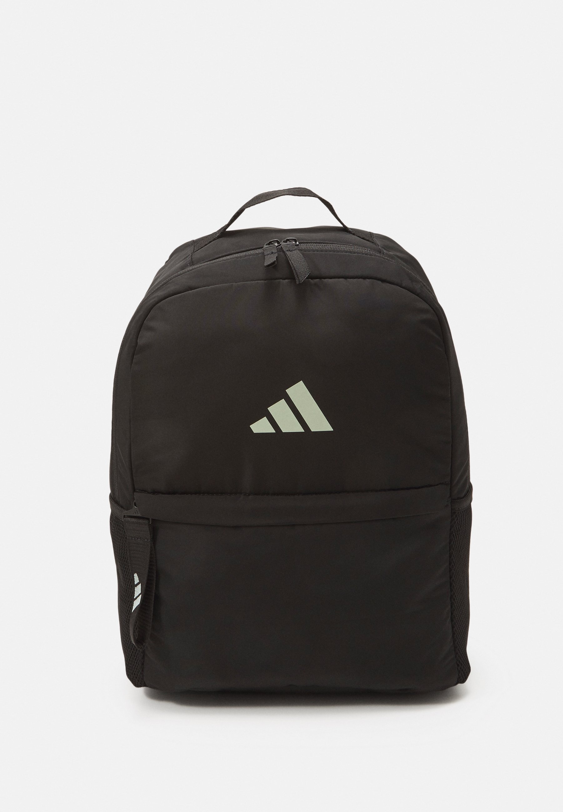 adidas green and black backpack