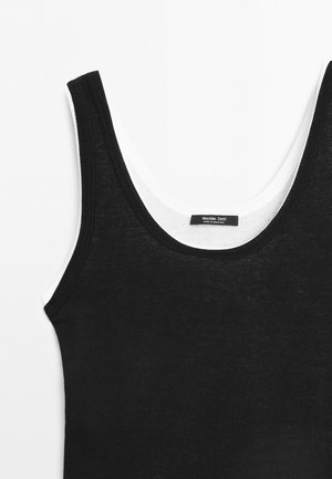 Massimo Dutti, Top - black