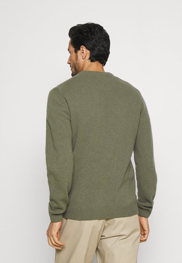 CFKARL CREW NECK BOUNTY KNIT - Jumper - olivine melange4