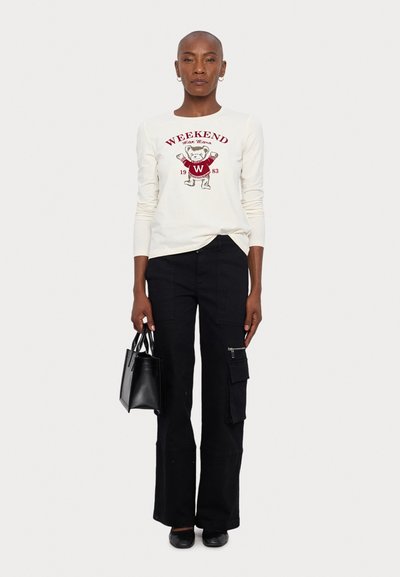 WEEKEND MaxMara QUINOA - Hosszú ujjú felső - latte