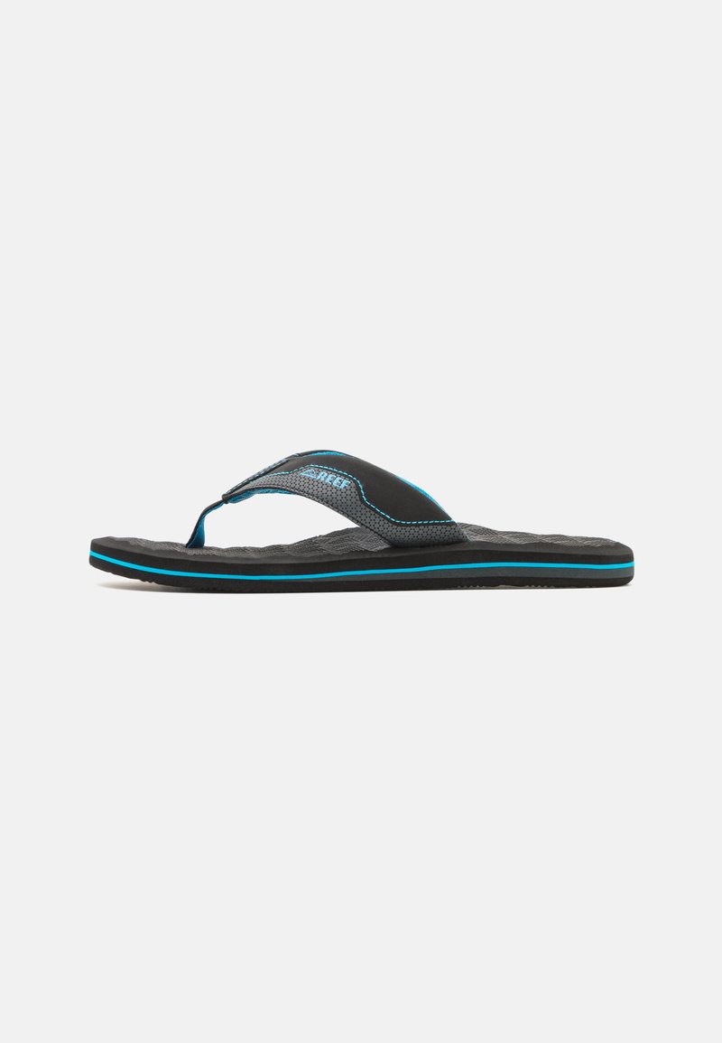 Reef - THE RIPPER - Sandalias de dedo - black/blue, Ampliar