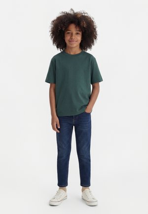 Urban Classics 2 PACK TALL - Navadna majica - navy+bottlegreen