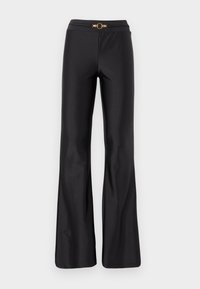 SLIM FLARE - Leggingek - Nadrágok - black