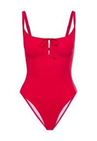 LSCN BY LASCANA SWIMSUIT HIGHLEG - Badedrakt - raspberry