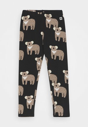 MINI KOALA UNISEX - Leggings - off black