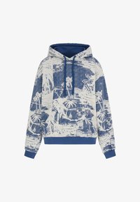 Wybrany, mehrfarbig grundton blau