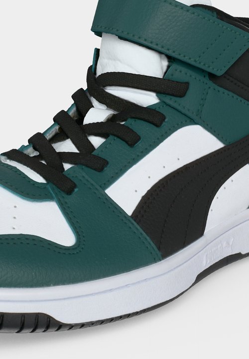 PUMA REBOUND SLAM MID UNISEX - Zapatillas altas - herb garden/black/white — photo 7