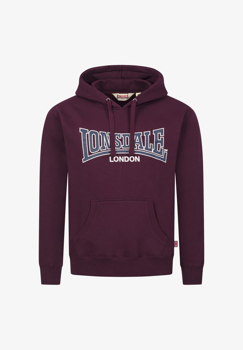 Lonsdale ELMDON - T-shirt imprimé - navy/white/bleu marine Lonsdale ELMDON - T-shirt imprimé - navy/white/bleu marine