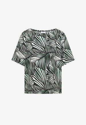 Cecil, KURZARM BLUSENSHIRT MIT ALLOVER-PRINT - Bluse - palm breeze green