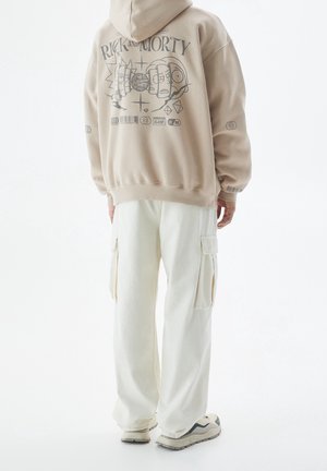 Hoodie - beige
