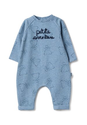WITH BEAR PRINT - Tuta jumpsuit - light blue