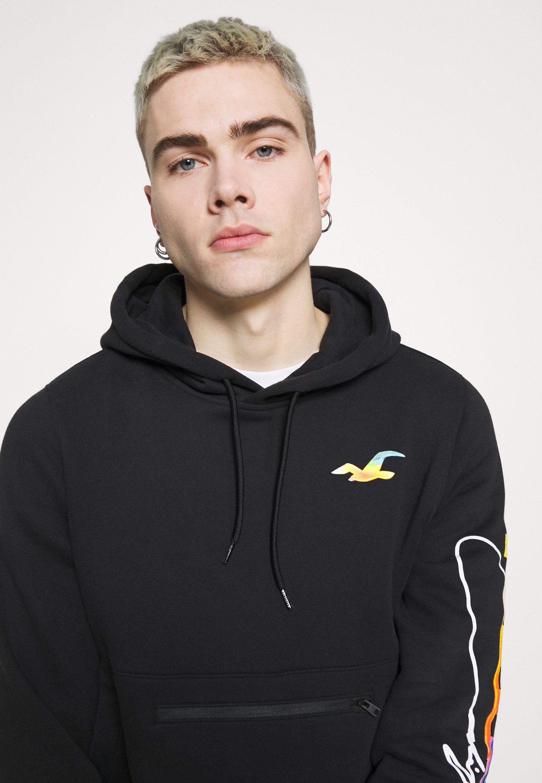 Hollister Co. Sudadera - black/negro - Zalando.es