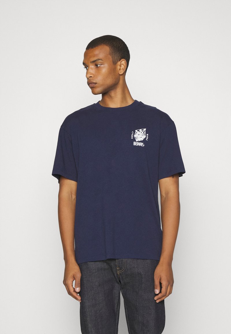 Edwin Tshirt z nadrukiem/granatowy Zalando.pl