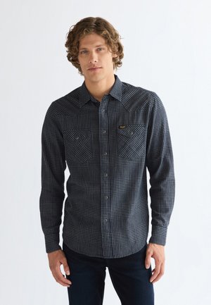 Wrangler, WESTERN - Риза - healthered indigo