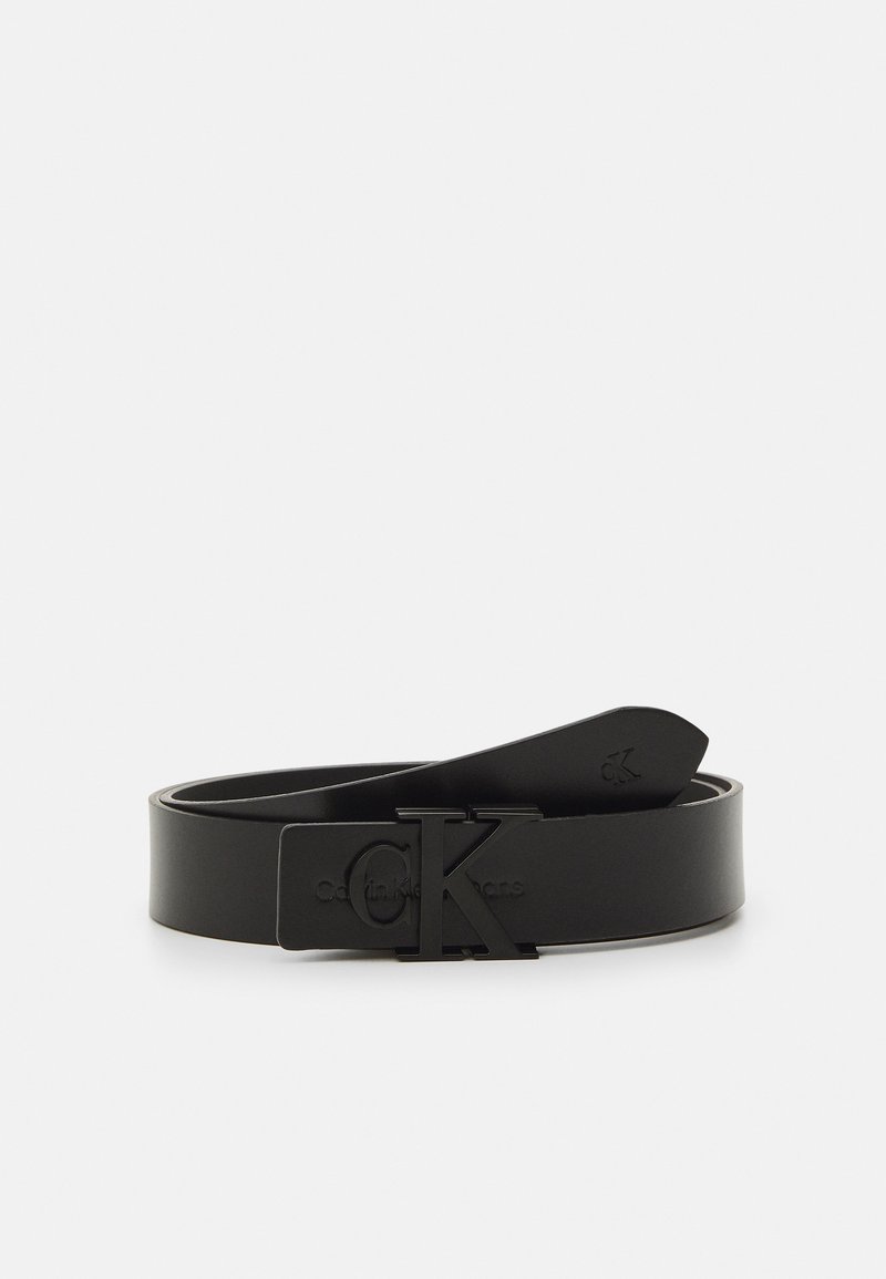 Calvin Klein Jeans MONOGRAM HARDWARE - Cintura - black