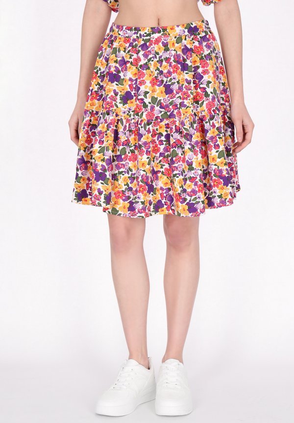 A-Linien-Rock - violet multicolor