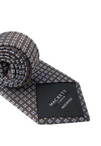 Hackett London BEST FLWR - Corbata - dark brown