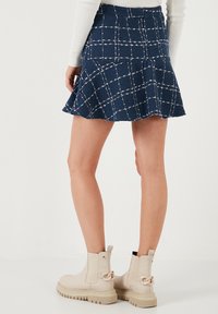 LELA REGULAR FIT - Minigonna - indigo