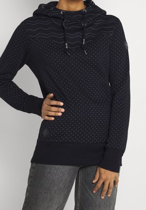 Jersey con capucha - black